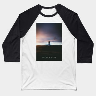 Peggy's Cove | Retro Cityscapes Baseball T-Shirt